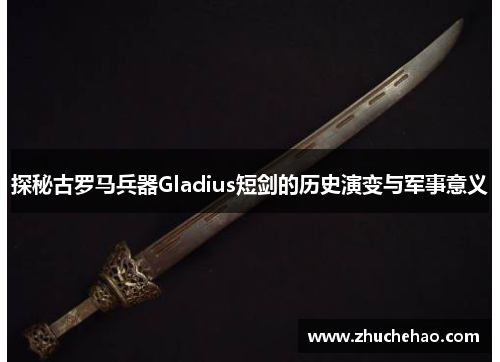 探秘古罗马兵器Gladius短剑的历史演变与军事意义